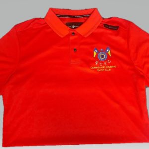 QCYC Signature Club Polo - Red