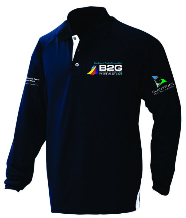 2025 B2G - Womens Long Sleeve Polo - Image 2