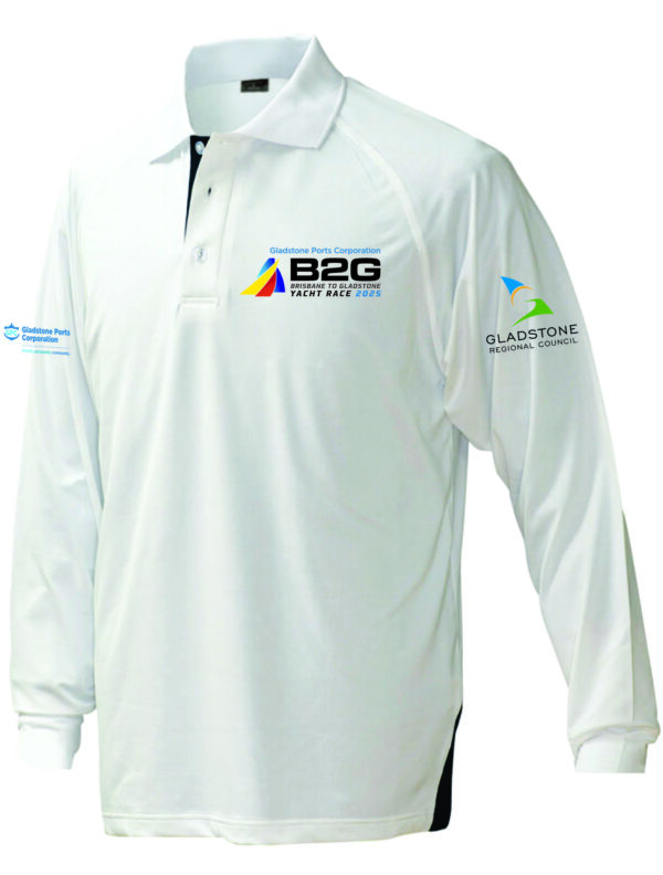 2025 B2G - Womens Long Sleeve Polo - Image 3